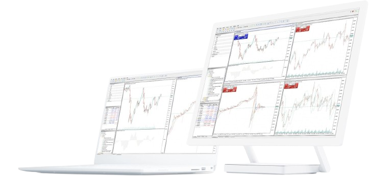 A desktop screen showing the Metatrader platform